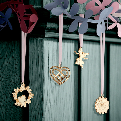 Rosendahl Karen Blixens jul vildt hjerte forgyldt