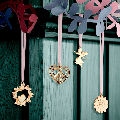 Rosendahl Karen Blixens jul kugleblomst forgyldt