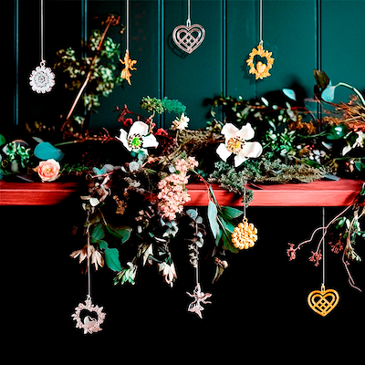 Rosendahl Karen Blixens jul kugleblomst forgyldt