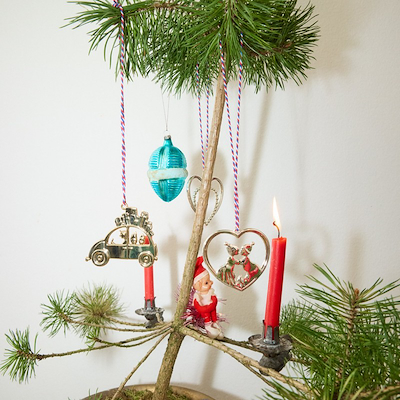 Rosendahl Karen Blixen Jul kyssenissser forsølvet H6,5 cm