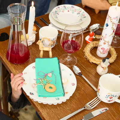 Rosendahl Grand Cru Cottage kalenderlys 2025 Ø5 cm