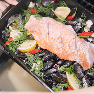 Rosendahl Cook with Love fad grå 40x25,5 cm