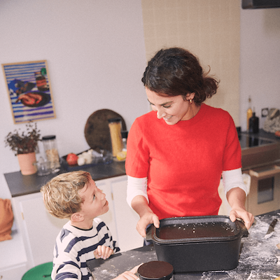 Rosendahl Bake 'n' Roast stegeso grå 5 liter