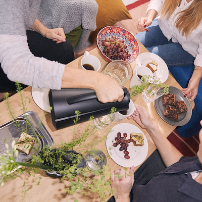 Rosendahl DayBreak termokande sort 1 liter