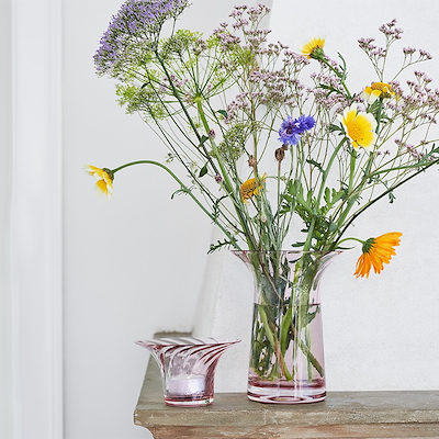 Rosendahl Filigran Optic jubilæums vase blush H16 cm