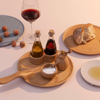 Kay Bojesen serveringsplatte eg Ø24,5 cm