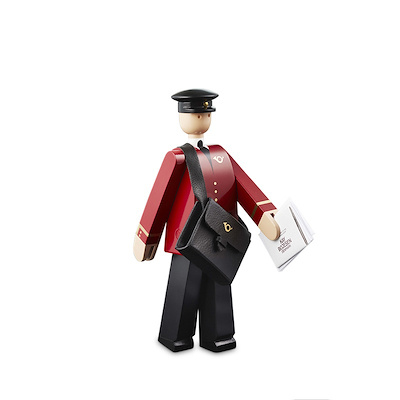 Kay Bojesen Postbud Einar rød 20 cm