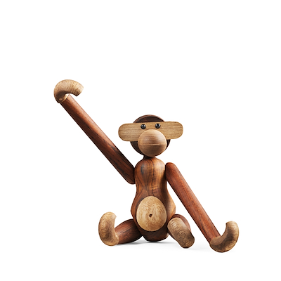 Kay Bojesen mini abe teak/limba 9,5 cm