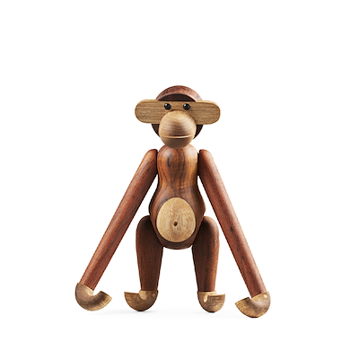 Kay Bojesen mini abe teak/limba 9,5 cm