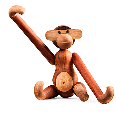 Kay Bojesen Abe mellem 28 cm teak/limba