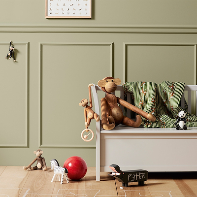 Kay Bojesen Abe mellem 28 cm teak/limba