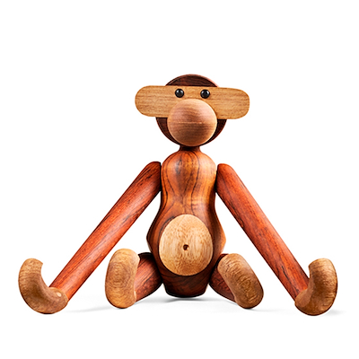 Kay Bojesen Abe mellem 28 cm teak/limba