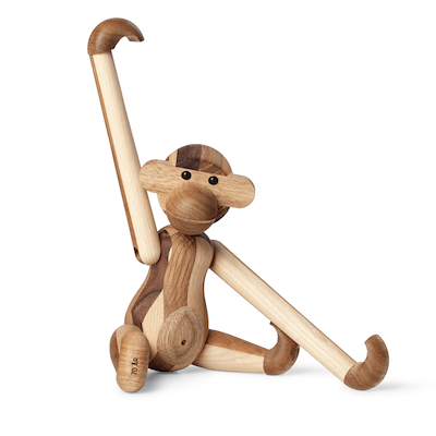 Kay Bojesen Reworked 70 Års Jubilæum Abe lille 18,5 cm