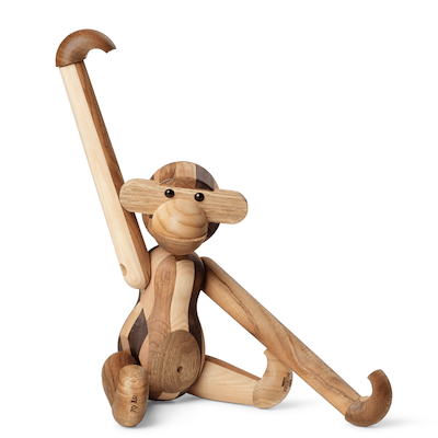 Kay Bojesen Reworked 70 Års Jubilæum Abe mellem 28 cm