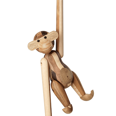 Kay Bojesen Reworked 70 Års Jubilæum Abe mellem 28 cm