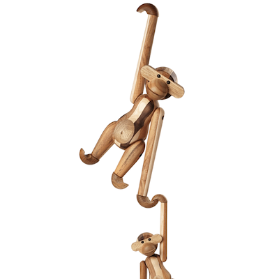 Kay Bojesen Reworked 70 Års Jubilæum Abe mellem 28 cm