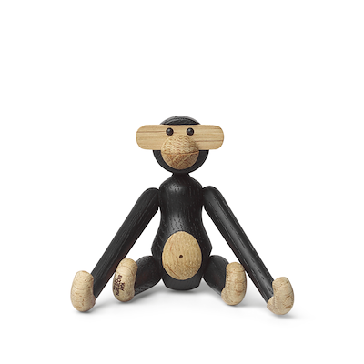 Kay Bojesen mini abe mørkbejdset eg 9,5 cm