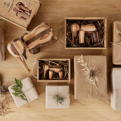 Kay Bojesen Reworked lille elefant H12,50 cm