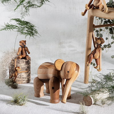 Kay Bojesen Reworked stor Elefant H21 cm