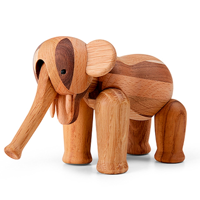 Kay Bojesen Reworked stor Elefant H21 cm