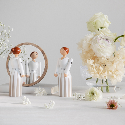 Kay Bojesen Brud 17 cm Hvid