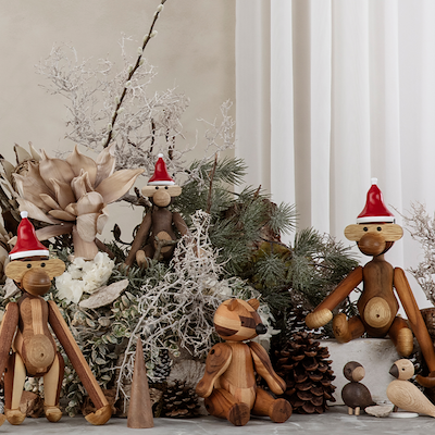 Kaj Bojesen nissehue mellem rød/hvid