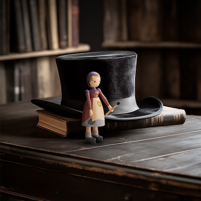 Kay Bojesen Den Lille Pige med Svovlstikkerne 14,5 cm