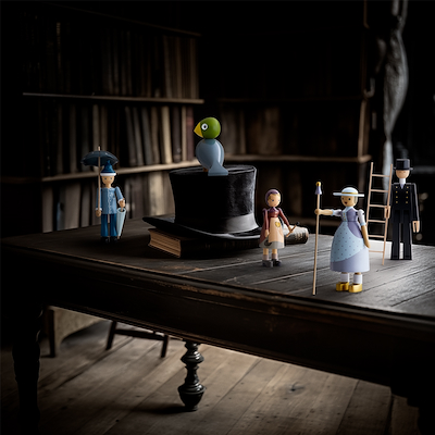 Kay Bojesen Den Lille Pige med Svovlstikkerne 14,5 cm