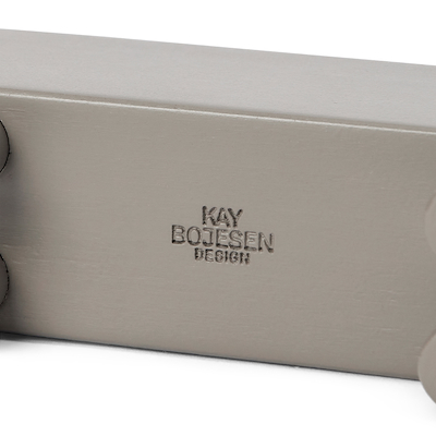 Kay Bojesen flodhest grå 9 cm