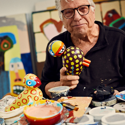 Kay Bojesen Sangfugl x Leif Sylvester Blue Eyes 2025 15,5 cm