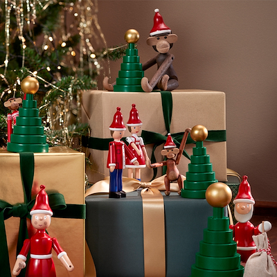 Kay Bojesen juletræ grøn 13,5 cm