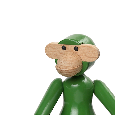 Kay Bojesen mini abe vintagegrøn 9,5 cm