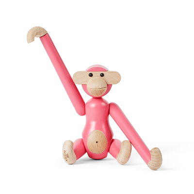 Kay Bojesen mini abe pink 9,5 cm