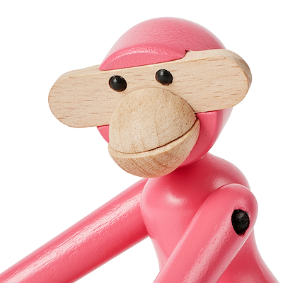 Kay Bojesen mini abe pink 9,5 cm
