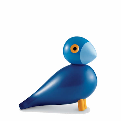 Kay Bojesen sangfugl Kay blå 15,5 cm