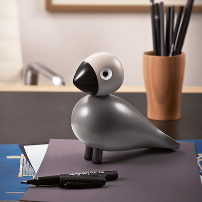 Kay Bojesen sangfugl Ernst grå