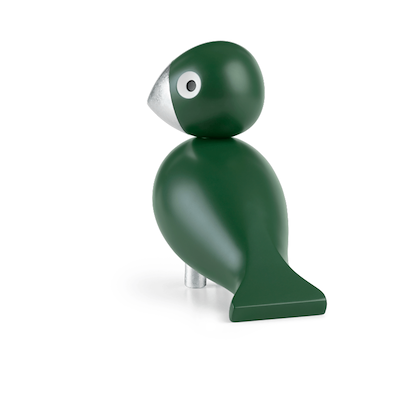Kay Bojesen sangfugl Georg mørkegrøn 15,5 cm
