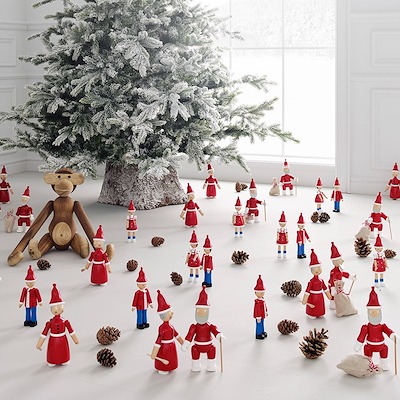Kay Bojesen Julemand Santa Kay med gavesæk