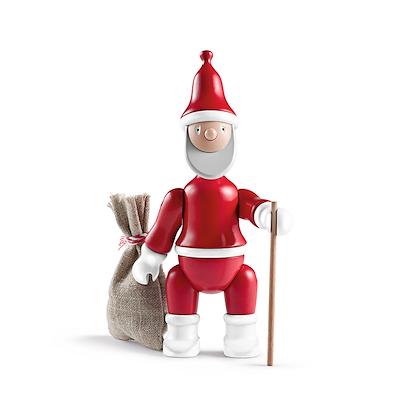 Kay Bojesen Julemand Santa Kay med gavesæk