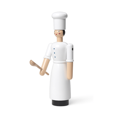 Kay Bojesen Kokkepige hvid