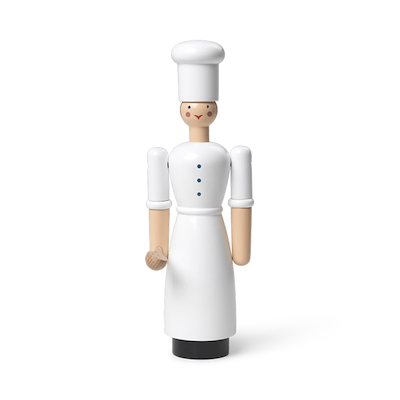 Kay Bojesen Kokkepige hvid