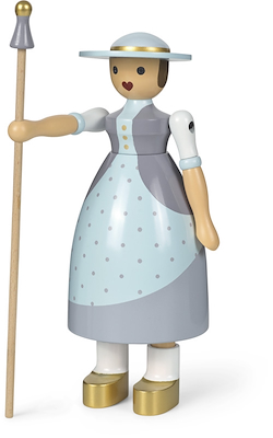 Kay Bojesen Hyrdinden træfigur lyseblå