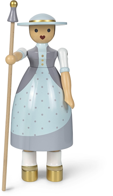 Kay Bojesen Hyrdinden træfigur lyseblå