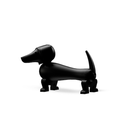 Kay Bojesen lille Gravhund mørk bejdset eg