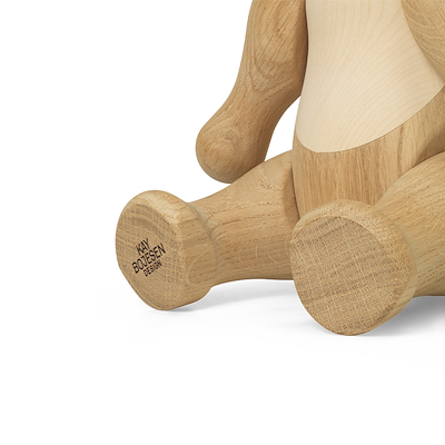 Kay Bojesen Bjørn stor eg/ahorn 40 cm