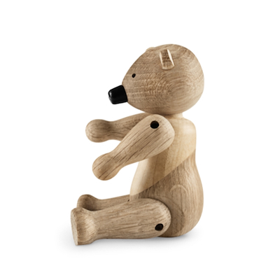 Kay Bojesen Liliput Bjørn eg/ahorn H9,5 cm