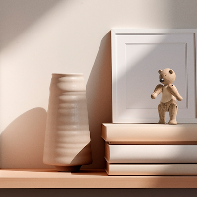 Kay Bojesen Liliput Bjørn eg/ahorn H9,5 cm