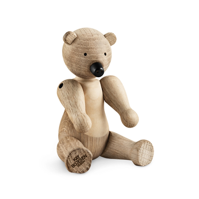 Kay Bojesen Liliput Bjørn eg/ahorn H9,5 cm