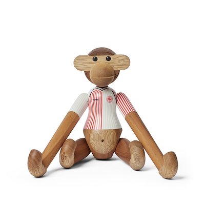 Kay Bojesen abe X DBU retro 86 udebanetrøje lille