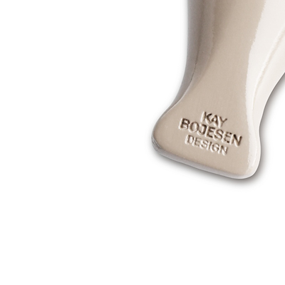 Kay Bojesen Sangfugl nøglering sand H 4,5 cm